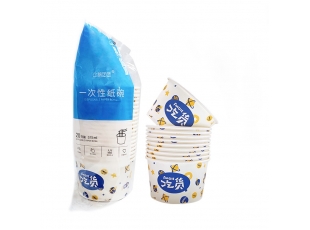 貴州企鵝團團一次性紙碗20只裝